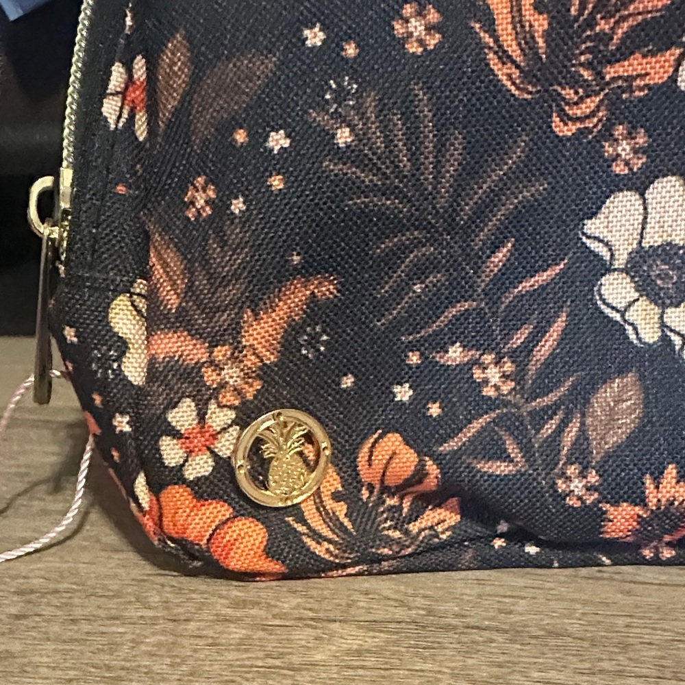 Simply Southern Floral Belt Bag - Black, Orange, White - Picture 3 of 7